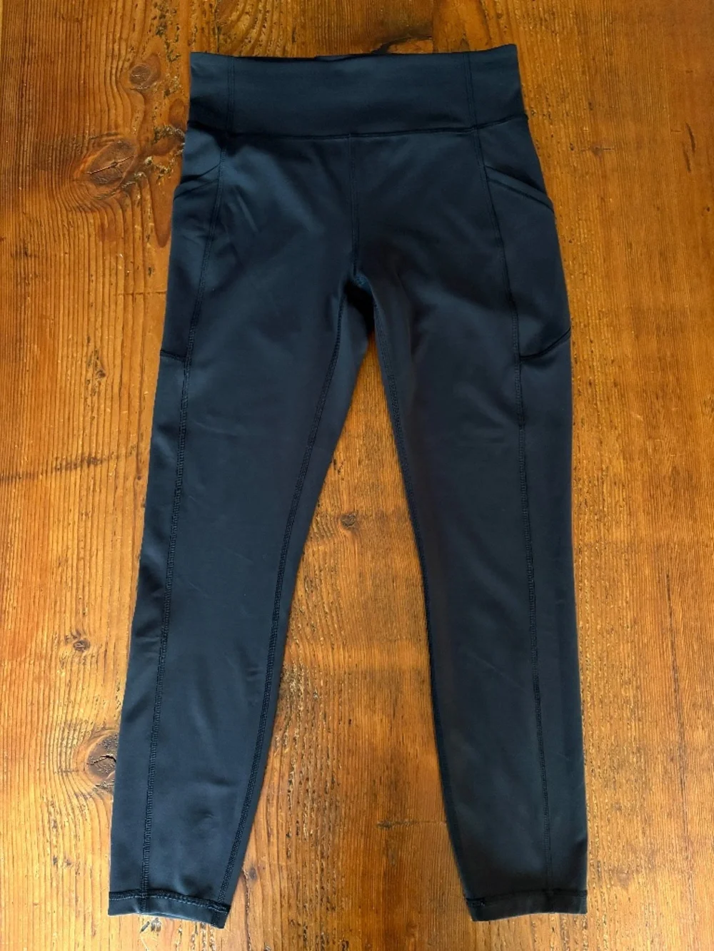 Lululemon Invigorate Leggings Black Size 8 Pockets
